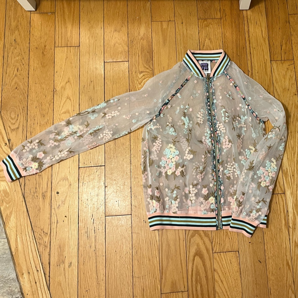 Sui by Anna Sui floral jacket